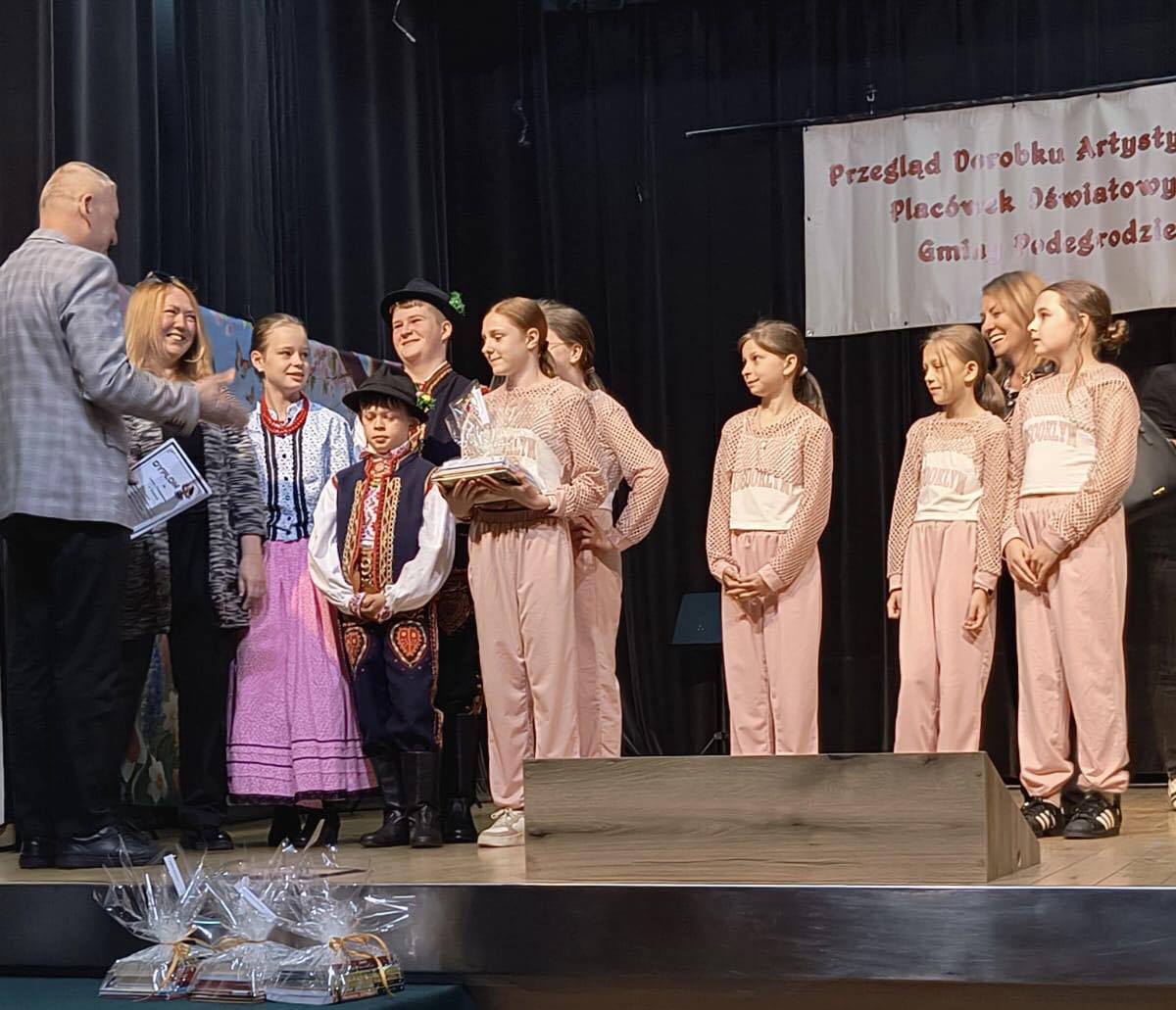 Nasza szkoła na Przeglądzie Dorobku Artystycznego Gminy Podegrodzie!