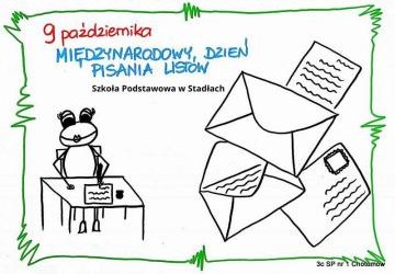 Międzynarodowy Dzień Pisania Listów w naszej szkole!