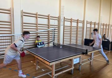 UDZIAŁ W MISTRZOSTWACH GMINY PODEGRODZIE W TENISIE STOŁOWYM