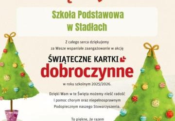 Świąteczne kartki dobroczynne