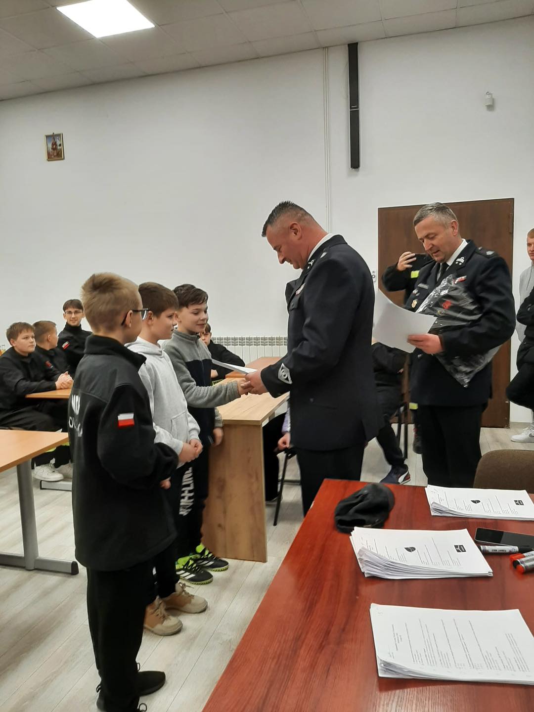 Młodzież zapobiega pożarom