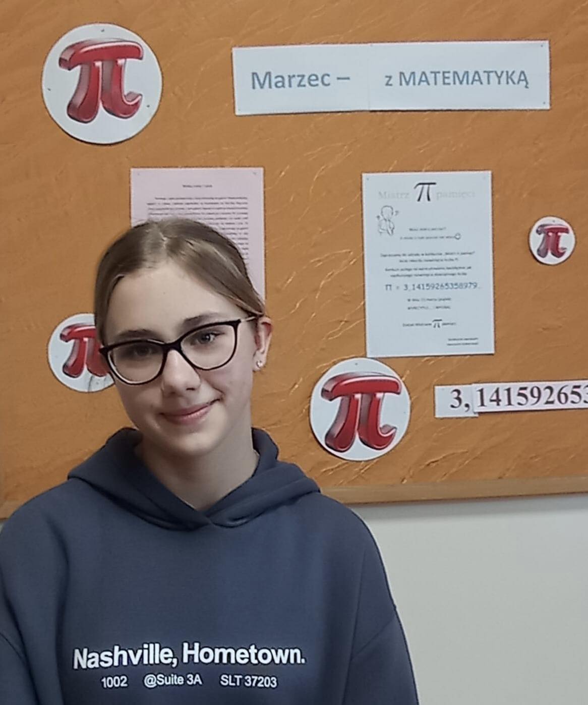 „Mistrz pamięci – rozwinięcie liczby π”