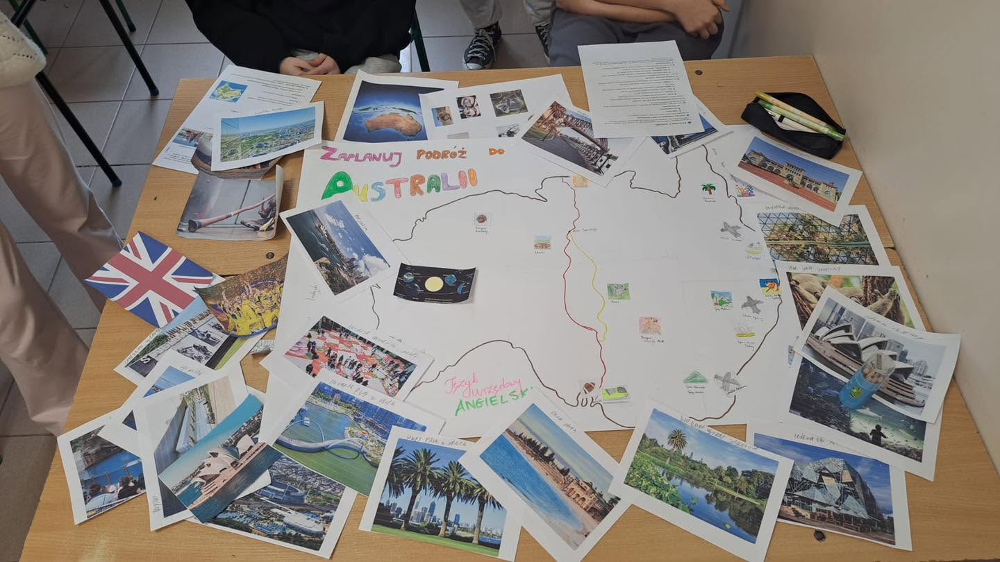 Zaplanuj podróż do Australii – projekt z geografii w klasie 8