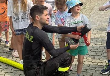 Wizyta uczniów naszej szkoły w Ochotniczej Straży Pożarnej
