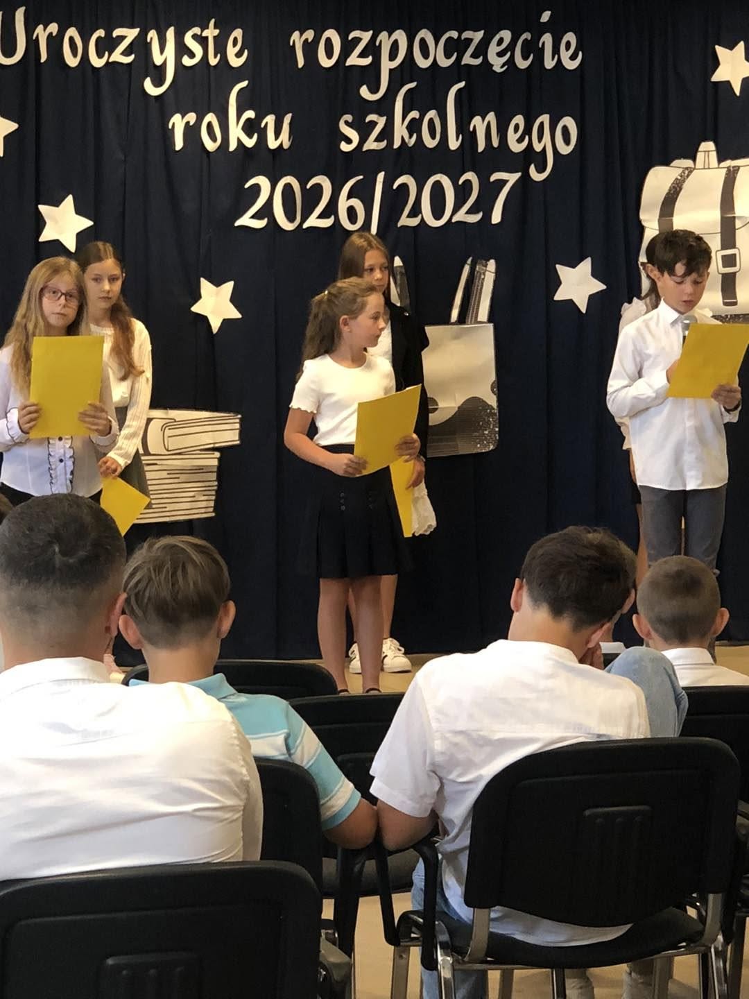Witaj, szkoło! Rozpoczęliśmy nowy rok szkolny 2026/2027.