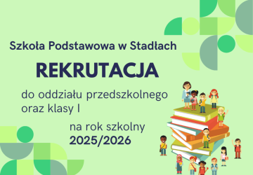 Rekrutacja do oddziału przedszkolnego i klasy I na rok szkolny 2025/2026